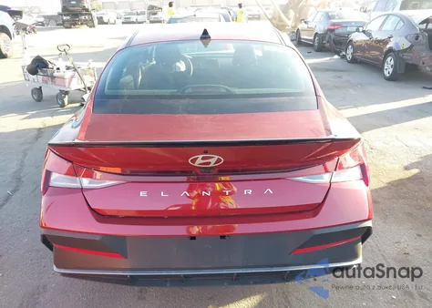 2025 Hyundai Elantra Sel Sport из США, поврежденный, VIN KMHLM4DGXSU948882
